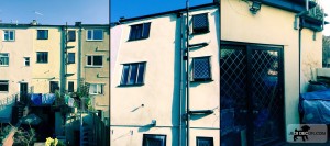 Semi-detached house refurbishment - wall painting and decoration - exterios - Bristol - JEDIDECOR